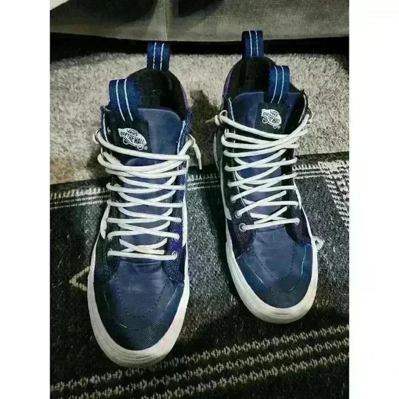 VANS Sk8 Hi MTE 2.0 DX Dress Blues Jasper Green Men’s US Size Men-7.5 Women- 6.0 - Picture 8 of 9